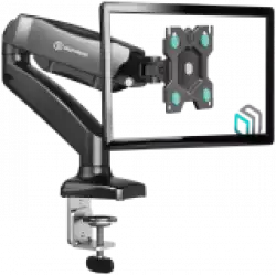 ONKRON Monitor Desk Mount for 13 to 32-Inch LCD LED OLED Screens up to 8 kg, Black