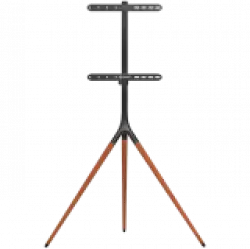 ONKRON Tripod Easel TV Stand for 32” – 65 Inch LED LCD OLED Screens up to 35 kg, Black