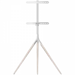 ONKRON Tripod Easel TV Stand for 32” – 65 Inch LED LCD OLED Screens up to 35 kg, White