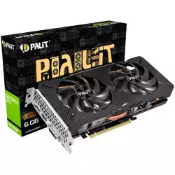 Palit GeForce GTX 1660Super GamingPro OC 6GB GDDR6, 192bit, DVI-D, HDMI, DP, 8 pin Power connector.