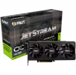 Palit GeForce RTX 4060Ti JetStream OC 16GB GDDR6, 128 bits, 1x HDMI 2.1, 3x DP 1.4a, three fan, 1x 8-pin Power connector, recommended PSU 650W, NE6406TU19T1-1061J