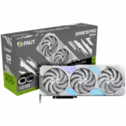 Palit GeForce RTX 4070Ti GamingPro White OC 12GB GDDR6X, 192 bit, 2310 Mhz/2670 Mhz, 1x HDMI 2.1a, 3x DP 1.4a, 3 Fan, 1x 16-pin pwr connector, recommended pwr 750W, NED407TV19K9-1043W