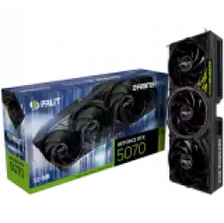 PALIT GeForce RTX 5070 GamingPro 12GB GDDR7 192 bit, 1x HDMI 2.1b, 3x DP 2.1b, 3 Fan, 1x 16-pin pwr connector, 650W, board size 331.9 x 127.1 x 60 mm, NE75070019K9-GB2050A