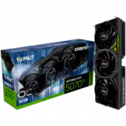 PALIT GeForce RTX 5070 Ti GamingPro OC V1 16GB GDDR7 256 bit, 1x HDMI 2.1b, 3x DP 2.1b, 3 Fan, 2x 8-pin pwr connector, 750W, 331.9 x 127 x 60 mm, NE7507TS19T2-GB2031Y