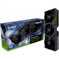 PALIT GeForce RTX 5070 Ti GamingPro V1 16GB GDDR7 256 bit, 1x HDMI 2.1b, 3x DP 2.1b, 3 Fan, 1x 16-pin pwr connector, 750W, 331.9 x 127 x 60 mm, NE7507T019T2-GB2031Y                          