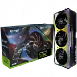 PALIT GeForce RTX 5080 GameRock 16GB GDDR7 256 bit, 1x HDMI 2.1b, 3x DP 2.1b, 3 Fan, 1x 16-pin pwr connector, 850W, 331.9 x 150 x 70.4 mm, NE75080019T2-GB2030G