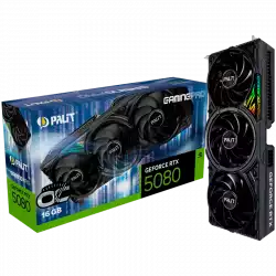 PALIT GeForce RTX 5080 GamingPro OC 16GB GDDR7, 256 bit, 1x HDMI 2.1b, 3x DP 2.1b, 3 Fan, 1x 16-pin pwr connector, 850W, 331.9 x 127.1 x 60 mm, NE75080S19T2-GB2031A