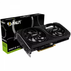 Palit RTX 4060 Infinity 2 8GB GDDR6, 128 bits, 1x HDMI 2.1, 3x DP 1.4a, two fan, 1x 8-pin Power connector, recommended PSU 600W, NE64060019P1-1070L