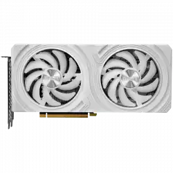 Palit RTX 4060Ti White 8GB GDDR6, 128 bits, 2310/2535 Mhz, 1x HDMI 2.1a, 3x DP 1.4a, two fan, 1x 8-pin Power connector, recommended PSU 650W, NE6406T019P1-1048L