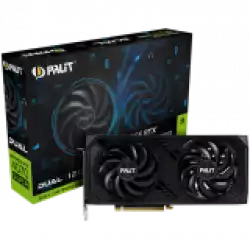 Palit RTX 4070 Super Dual 12GB GDDR6X, 192 bit, 1x HDMI 2.1a, 3x DP 1.4a, 2 Fan, 1x 16-pin Power connector, recommended PSU 750W, NED407S019K9-1043D