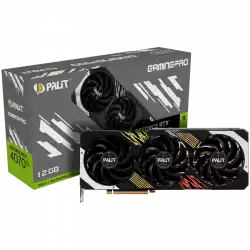 Palit RTX 4070Ti GamingPro 12GB GDDR6X, 192 bit, 1x HDMI 2.1, 3x DP 1.4a, 3 Fan, 1x 16-pin power connector, recommended PSU 750W, NED407T019K9-1043A