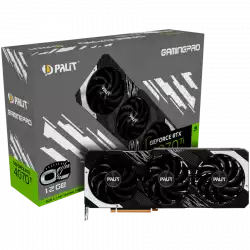 Palit RTX 4070Ti GamingPro OC 12GB GDDR6X, 192 bit, 1x HDMI 2.1, 3x DP 1.4a, 3 Fan, 1x 16-pin power connector, recommended PSU 750W, NED407TT19K9-1043A