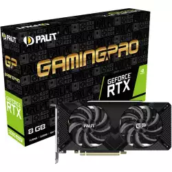 PALIT Video Card GeForce RTX 2060 SUPER nVidia, Gaming Pro 8GB GDDR6,256bit ,HDMI,3xDP,part# NE6206S019P2-1062A