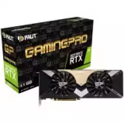 PALIT Video Card GeForce RTX 2080Ti nVidia, Gaming Pro  11GB GDDR6,352bit ,HDMI,DP1.4x3, USB TypeC part# NE208TT20LC-150A                          
