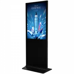 Prestigio Solutions IDS Indoor Totem Vertical 55 inches, 4K (2160x3840), Android 11: RK3399B/4GB/64GB, IR10TP, Power Plug EU.