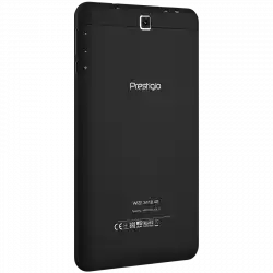 Prestigio Wize 3418 4G, 8''(800*1280)IPS display, Single SIM, Android 6.0, up to 1.1GHz 64-bit quad core, 1GB DDR, 8GB Flash, 0.3MP Front + 2.0MP rear camera, 4200mAh battery, color/Black
