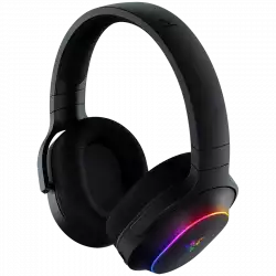 Razer Barracuda X Chroma, Gaming Headset, Black, Oval Ear Cushions, 2.4 GHz Wireless / Bluetooth, Breathable Fabric with Memory Foam Cushions, Detachable Razer™ HyperClear Cardioid Mic, 7.1 Surround sound: Only available on Windows 10 64-bit (or higher)