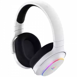 Razer Barracuda X Chroma, Gaming Headset, White, Oval Ear Cushions, 2.4 GHz Wireless / Bluetooth, Breathable Fabric with Memory Foam Cushions, Detachable Razer&trade; HyperClear Cardioid Mic, 7.1 Surround sound: Only available on Windows 10 64-bit (or higher)                          