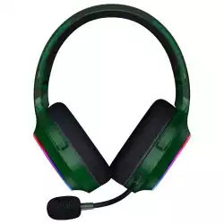 Razer Barracuda X Chroma Phantom Green Edition, Gaming Headset, Black, Oval Ear Cushions, 2.4 GHz Wireless / Bluetooth, Breathable Fabric with Memory Foam Cushions, Detachable Razer HyperClear Cardioid Mic, 7.1 Surround sound