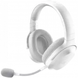 Razer Barracuda X Mercury White Wireless Multi-platform Gaming and Mobile Headset, Razer TriForce 40mm Drivers, Detachable HyperClear Cardioid Mic, Ultra-soft FlowKnit mem foam, 7.1 audio, 50hrs, Dual Wireless, Type-C, Compt PC, PlSt, MD, Ad, iOs
