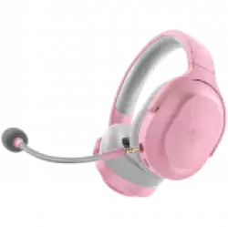 Razer Barracuda X Quartz Wireless Multi-platform Gaming and Mobile Headset, Razer TriForce 40mm Drivers, Detachable HyperClear Cardioid Mic, Ultra-soft FlowKnit mem foam, 7.1 audio, 50hrs, Dual Wireless, Type-C, Compatible PC, PlaySt, MD, Andr, iOs
