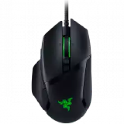 Razer Basilisk V3, 2nd-gen Razer Optical Mouse Switch rated for 70 million clicks, Optical Sensor - 26,000 DPI, 4-way Razer HyperScroll tilt wheel, Electronically actuated notched and free-spinning modes, Razer Speedflex Cable, Razer Chroma RGB
