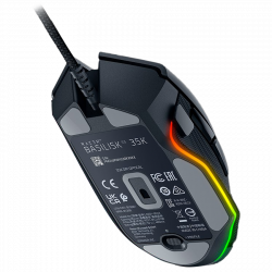 Razer Basilisk V3 35K Gaming Mouse, Black, Focus Pro 35K Optical Sensor Gen-2, Optical Mouse Switches Gen-3, Razer&trade; Speedflex Cable, 4-Way Razer&trade; HyperScroll Tilt Wheel, 35K DPI                          