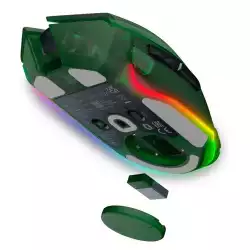 Razer Basilisk V3 Pro 35K Phantom Green Edition, Gaming mouse, Ergonomic Wireless Gaming Mouse, Charging Cable USB Type C, 30000DPI, Optical Mouse Switches Gen-3, 63 g, Focus Pro 30K Optical Sensor Razer Basilisk V3 Pro 35K Phantom Green Edition, Gaming mouse, Ergonomic Wireless Gaming Mouse, Charging Cable USB Type C, 30000DPI, Optical Mouse Switches Gen-3, 63 g, Focus Pro 30K Optical Sensor