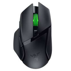 Razer Basilisk V3 X HyperSpeed, wireless gaming mouse with Bluetooth connection, Razer Chroma RGB, Razer 5G Advanced 18K DPI Optical Sensor, 18000 DPI, Mechanical Mouse Switches Gen-2, 100% PTFE feet, 110 g