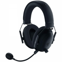 Razer BlackShark V2 Pro for PlayStation, Wireless Gaming Headset, Black, Razer HyperClear Super Wideband Mic, TriForce Titanium 50mm Drivers, HyperSpeed Wireless Technology, Oval Ear Cushions, PlayStation Tempest 3D Audio on PS5, up to 70 hours batt