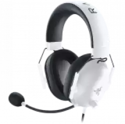 Razer BlackShark V2 X - White, 12 Hz – 28 KHz Frequency Response, 32 Ω (1 kHz) Impedance, Razer TriForce Driver, Breathable memory foam, Advanced passive noise cancellation, Analog 3.5 mm Connection, 100 Hz – 10 kHz Microphone Frequency, 1.3 m