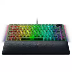 Razer BlackWidow V4 75% Phantom Green Edition, US Layout, Razer Chroma RGB, Hot-swappable Design, Detachable Type C Cable, PCB & Case sound dampening foam, Up to 8,000 Hz polling rate, Doubleshot ABS Keycaps, Magnetic Plush Leatherette