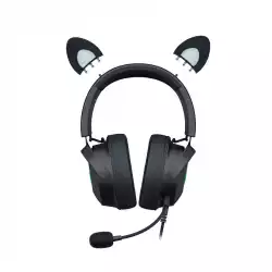 Razer Kraken Kitty V2 Pro, Gaming Wired Headset, Razer Chroma RGB, Stream Reactive Lighting, Docked Mode, 50 mm audio drivers, USB, Passive noise-canceling Microphone, Volume Control
