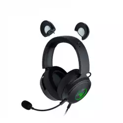 Razer Kraken Kitty V2 Pro, Gaming Wired Headset, Razer Chroma RGB, Stream Reactive Lighting, Docked Mode, 50 mm audio drivers, USB, Passive noise-canceling Microphone, Volume Control