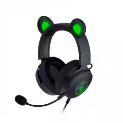 Razer Kraken Kitty V2 Pro, Gaming Wired Headset, Razer Chroma RGB, Stream Reactive Lighting, Docked Mode, 50 mm audio drivers, USB, Passive noise-canceling Microphone, Volume Control