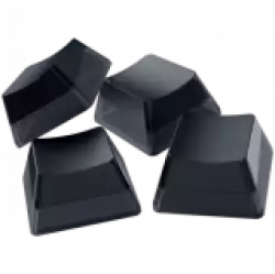 Razer Phantom Keycap Upgrade Set - Black, ABS Material, Keycap Count: 128, Translucent sides, Bottom-lasered legends, Standard bottom row US and UK layout supported, Fits most cross-shaped axis switches