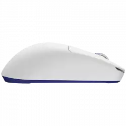 ROYAL KLUDGE M30 White Blue Gaming Mouse PAW 33111K