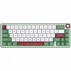 ROYAL KLUDGE R65 Green sand Gaming Keyboard Chartreuse switch