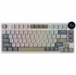 ROYAL KLUDGE RK N80 Pearly Dawn Gaming Keyboard Red switch
