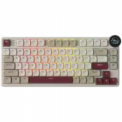 ROYAL KLUDGE RK N80 Rosy Clouds Gaming Keyboard Red switch