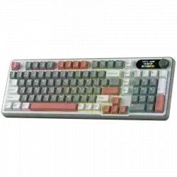 ROYAL KLUDGE RK-S98 Camping Green Gaming Keyboard Chartreuse switch ROYAL KLUDGE RK-S98 Camping Green Gaming Keyboard Chartreuse switch