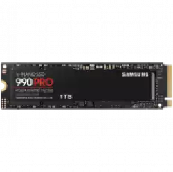 Samsung SSD 990 PRO 1TB PCIe 4.0 NVMe 2.0 M.2 V-NAND 3-bit MLC, 256-bit Encryption, Read 7450 MB/s Write 6900 MB/s 