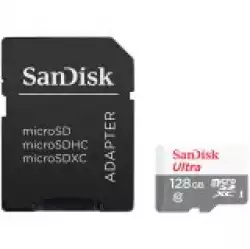 SANDISK Ultra microSDXC 128GB + SD Adapter 100MB/s Class 10 UHS-I- Tablet Packaging                          