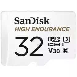 SANDISK MAX ENDURANCE microSDHC 32GB + SD Adapter 15,000 Hours