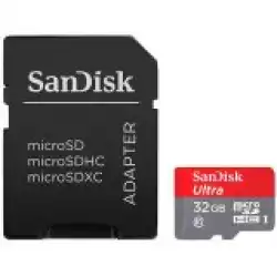 SANDISK High Endurance microSDHC 32GB + SD Adapter - for dash cams & home monitoring, up to 2,500 Hours, Full HD / 4K videos, up to 100/40 MB/s Read/Write speeds, C10, U3, V30                          