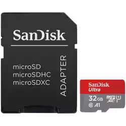 SANDISK Ultra microSDHC 32GB + SD Adapter 120MB/s A1 Class 10 UHS-I - Imaging Packaging