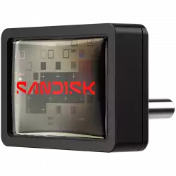 SanDisk Extreme Fit USB-C Flash Drive USB 128GB Flashdrives 400MB/s(R) Black