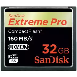 SANDISK Extreme PRO CF 160MB/s 32 GB VPG 65, UDMA 7