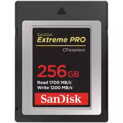 SANDISK Extreme PRO CFexpress Card Type B, 256GB, 1700MB/s Read, 1200MB/s Write
