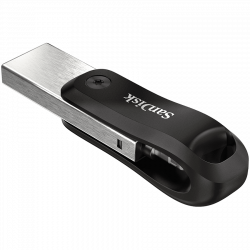 SANDISK iXpand Flash Drive Go 256GB - USB3.0 + Lightning - for iPhone and iPad